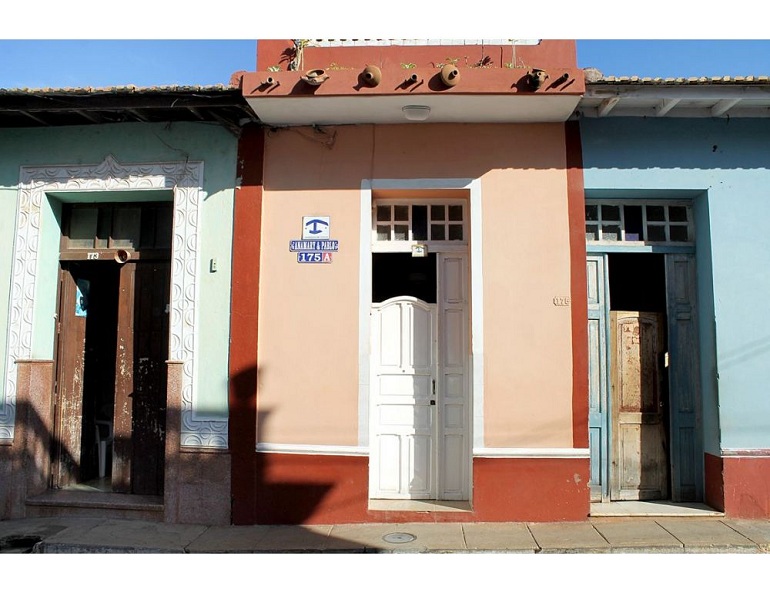 'Front view' Casas particulares are an alternative to hotels in Cuba.